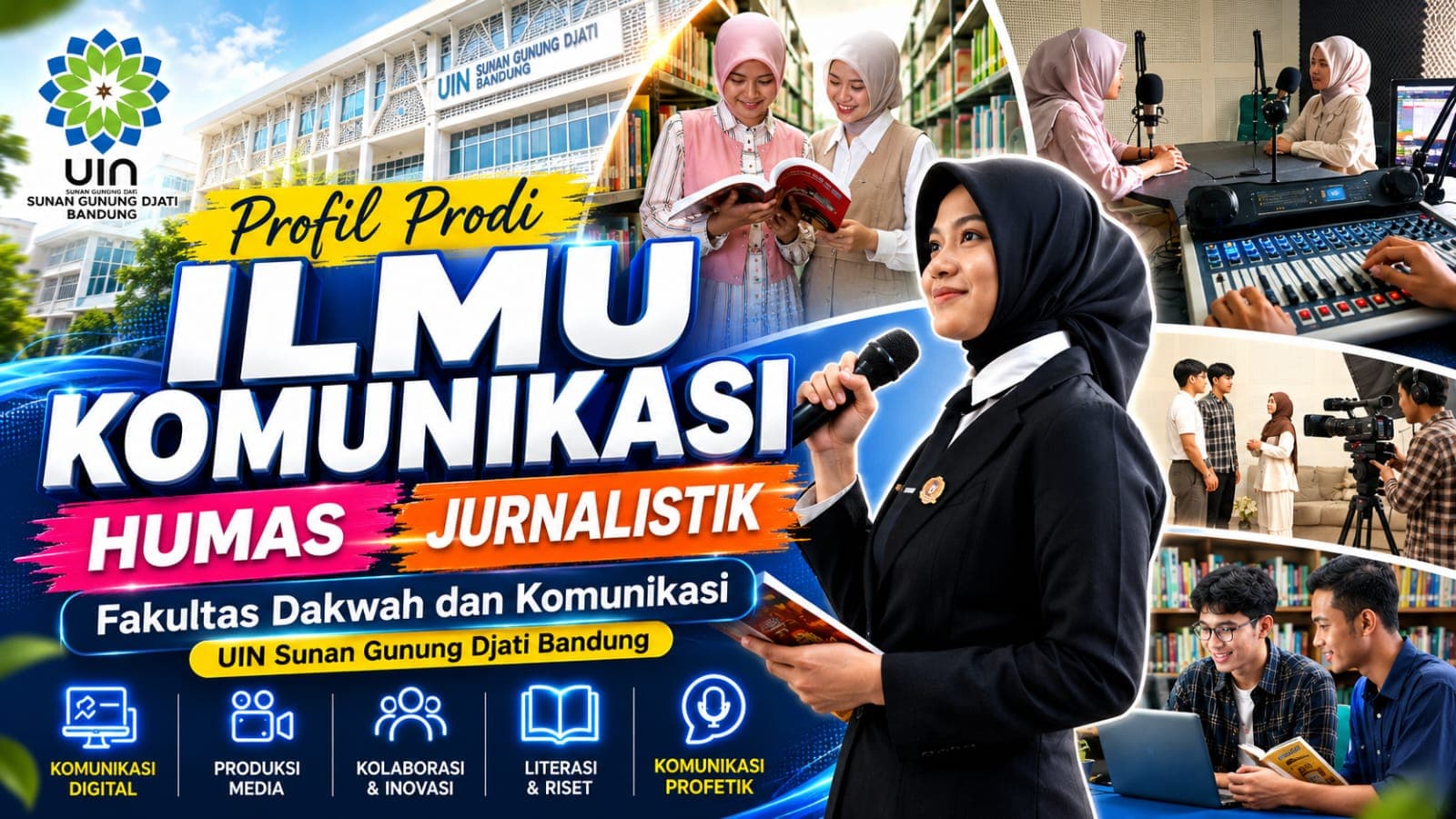 Video Profil Ilmu Komunikasi (Humas Jurnalistik) UIN SGD Bandung