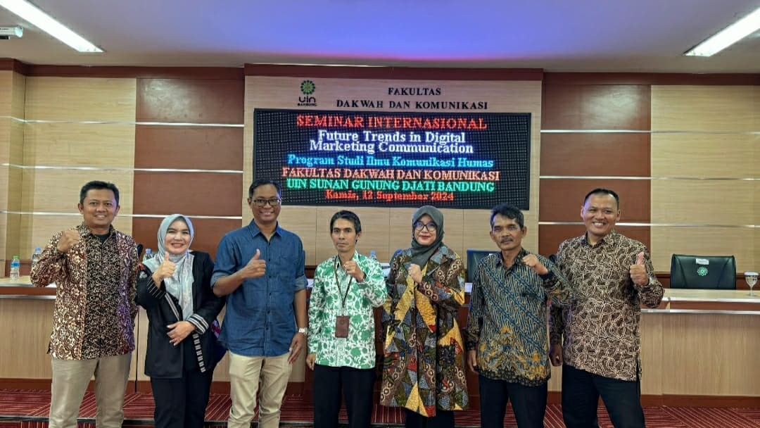 Tingkatkan Pemahaman Digital Marketing, Prodi Ilkom UIN SGD Gelar Seminar Internasional
