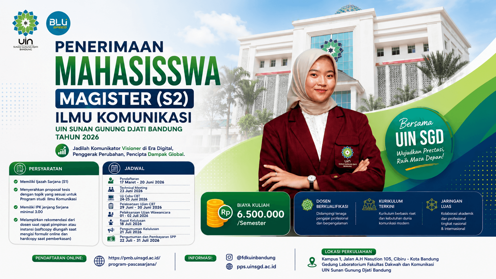 Dibuka Program Magister (S2) Ilmu Komunikasi