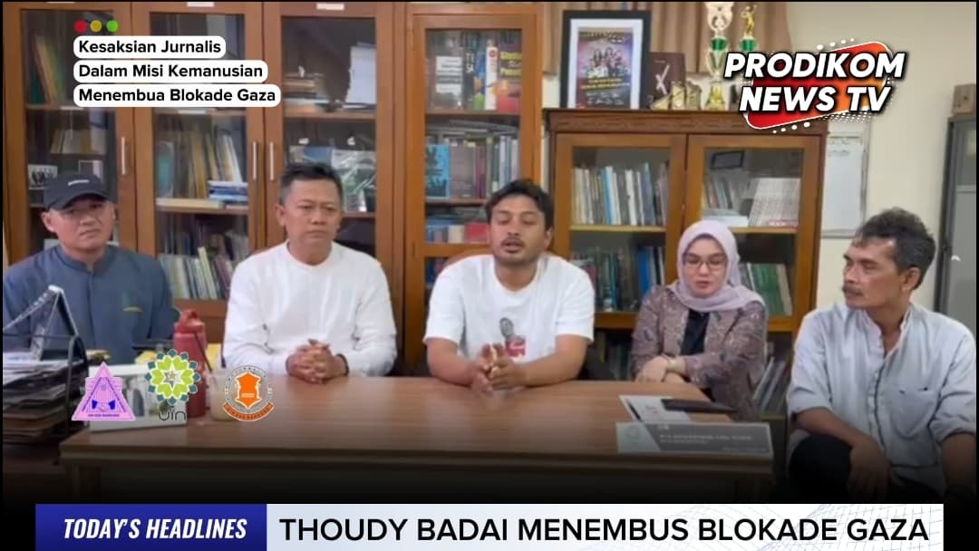 Kesaksian Thoudy Badai Menembus Blokade Gaza