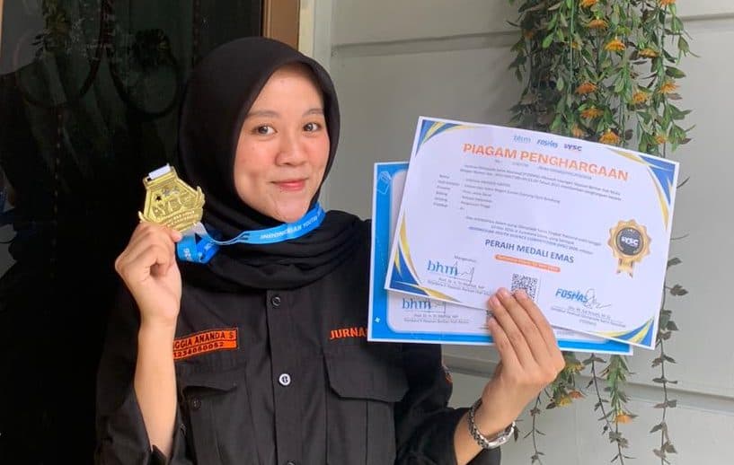 Taklukkan Kompetisi Nasional, Anggia Ananda Safitri Bawa Pulang Medali Emas IYSC 2026