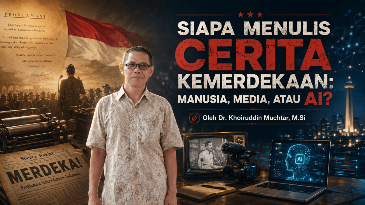 Siapa Menulis Cerita Kemerdekaan Kita: Manusia, Media, atau AI?